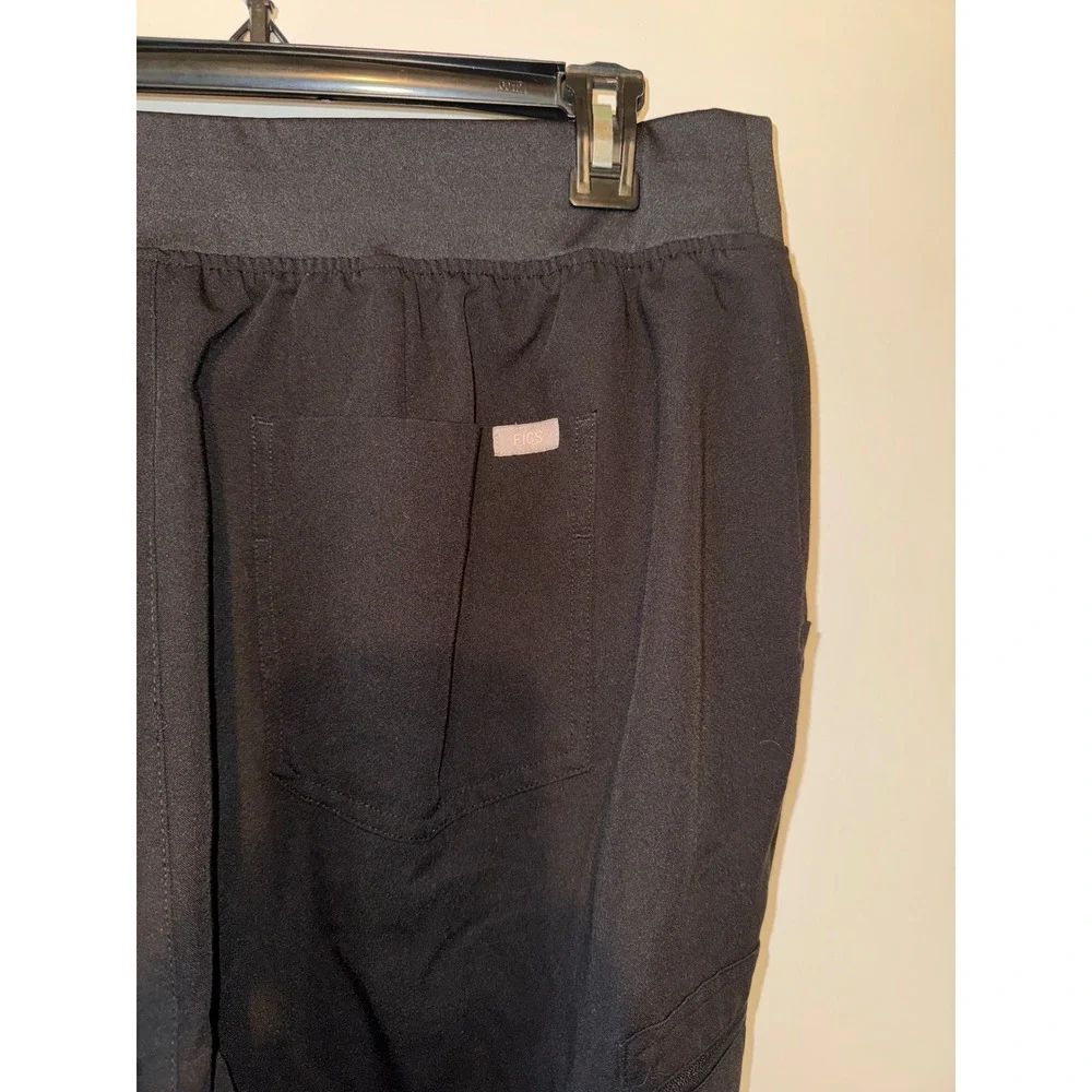 Figs Technical Collection Black Scrubs Jogger Pants Mens 3XL 1SW200002 Cargo